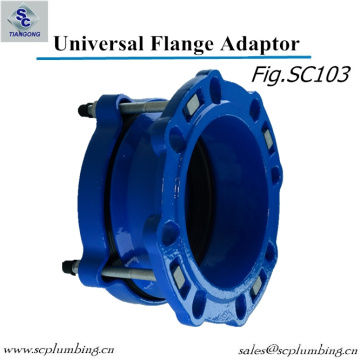 Ductile Iron Wide Range Flange Adaptor